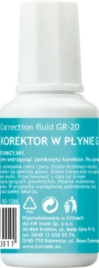 korektor w płynie Grand, z pędzelkiem, 20ml