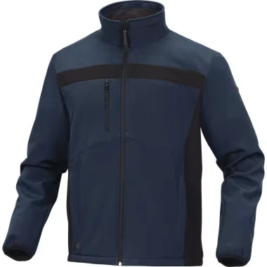 Bluza softshell Delta Plus Lulea2, rozmiar M, granatowo-czarny