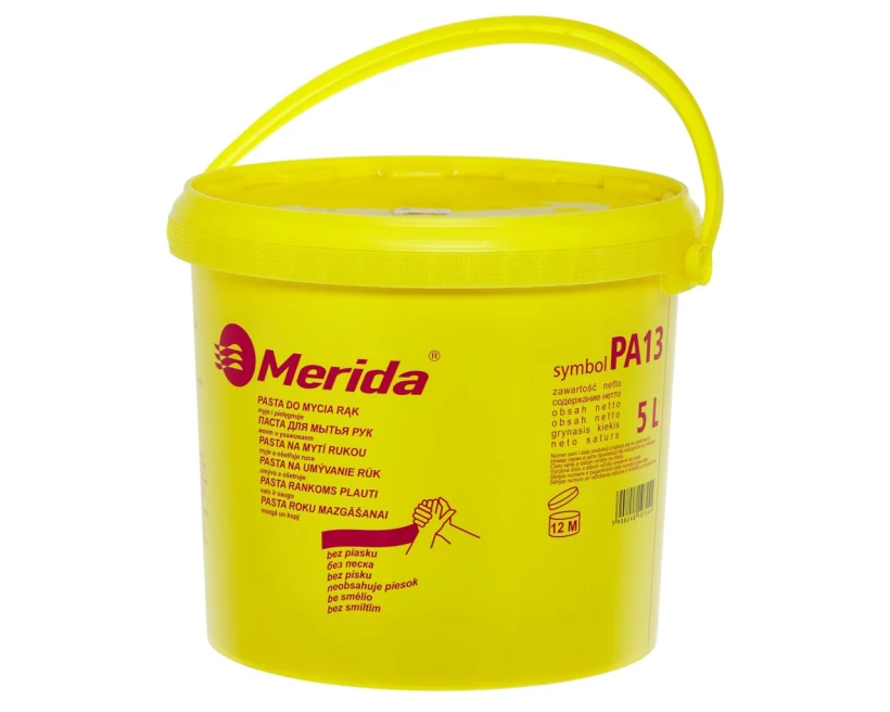 Pasta BHP Merida PA13, bez piasku, 5l, cytrynowy z melisą