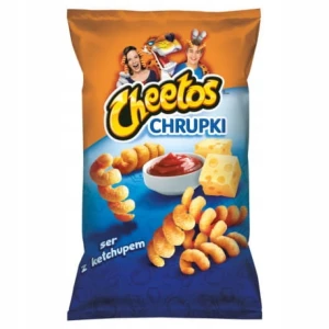 Chrupki Cheetos Spirale, Ser z Ketchupem, 80g