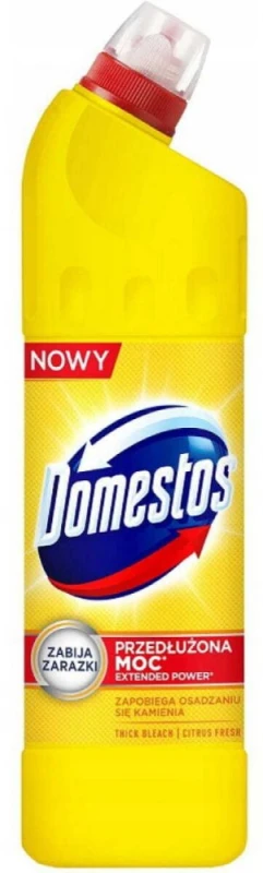 Płyn do czyszczenia toalet Domestos Przedłużona Moc, citrus, 1l