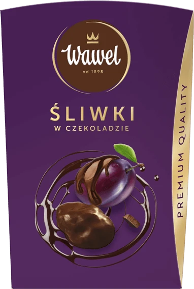 Cukierki Śliwka w czekoladzie Wawel, 180g