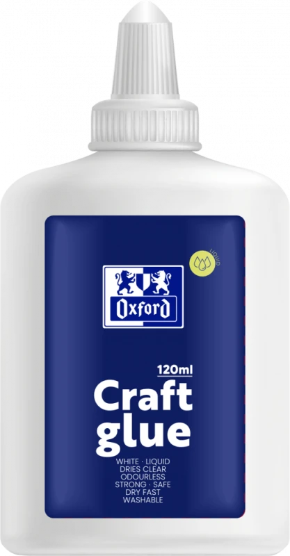 Klej Oxford Craft, w płynie, 120ml, biały