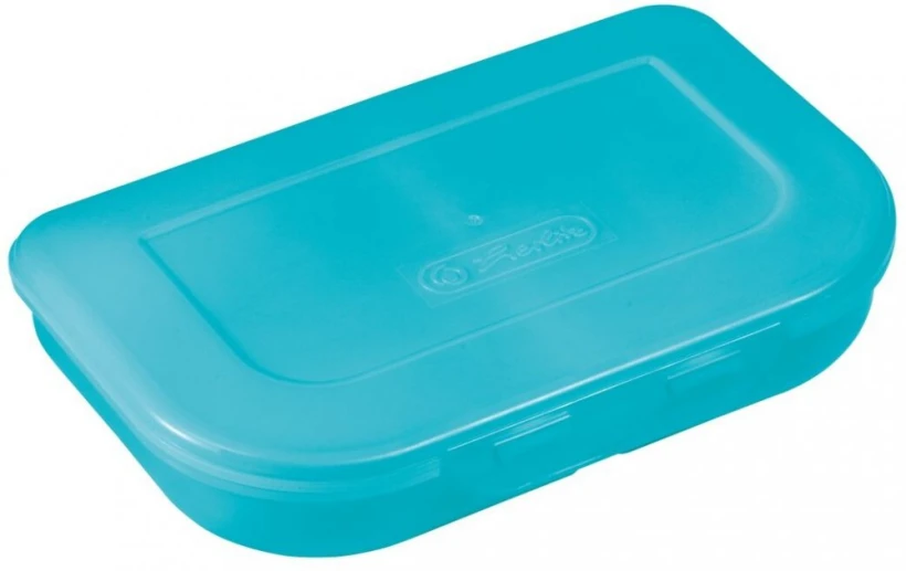 Lunchbox Herlitz, 2 komory, 23x15.5x4cm, turkusowy