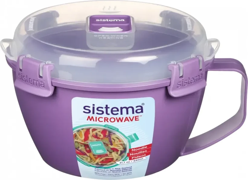 Pojemnik kociołek Sistema Microwave, 940ml, mix kolorów