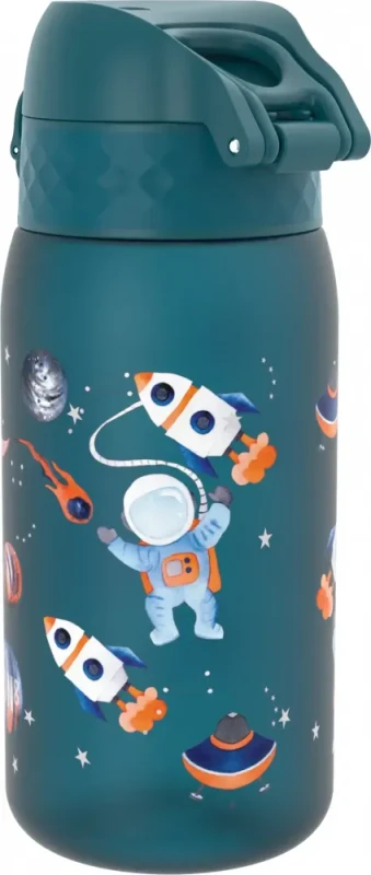 Bidon ION8 Space, recyclon/tritan, 350ml, granatowy