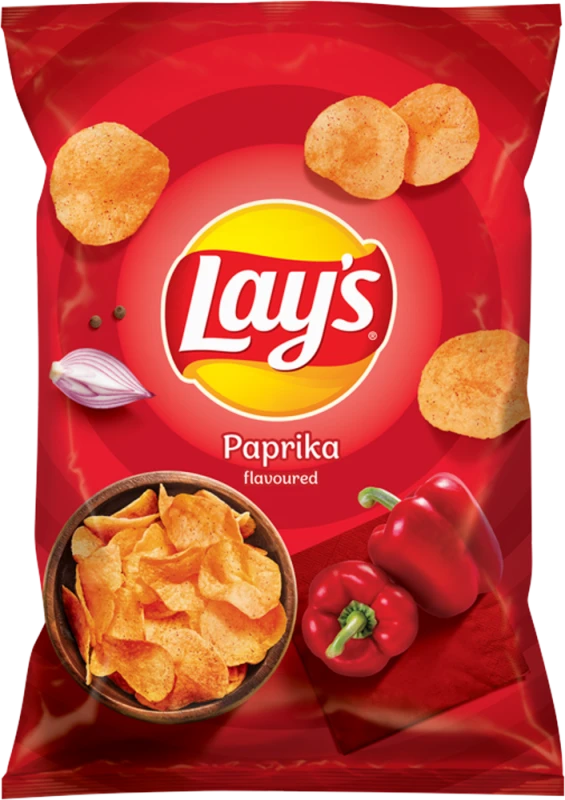 Chipsy Lay's Paprika, paprykowy, 130g