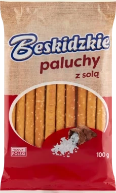 Paluchy Beskidzkie, z solą, 100g