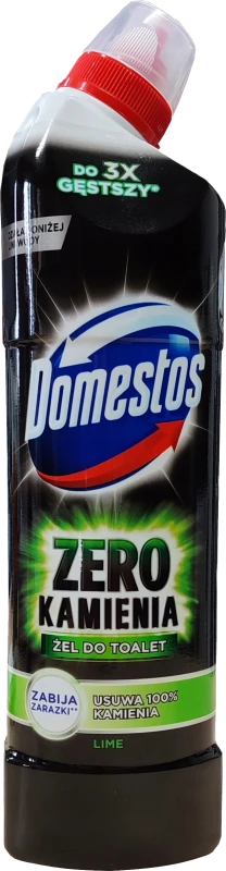 Płyn do czyszczenia toalet Domestos Zero Kamienia Lime, 750ml