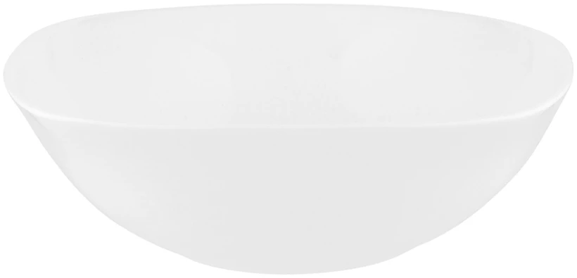 Salaterka Altom Design White Harmony, 19cm, szkło, 6 sztuk, biały