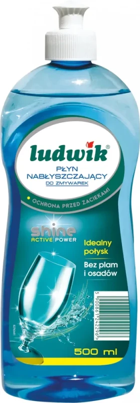 Płyn nabłyszczający do zmywarek Ludwik, 500ml