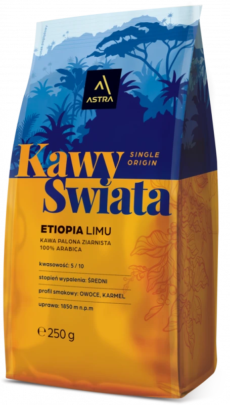 Kawa ziarnista Astra Etiopia, 250g