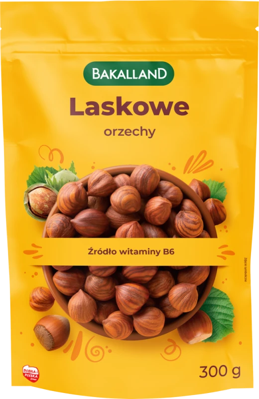 Orzechy laskowe Bakalland, 300g