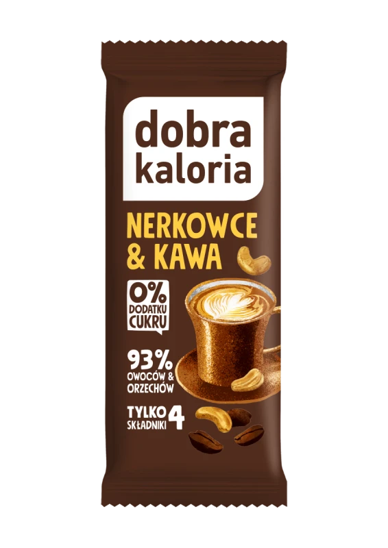 Baton Dobra Kaloria,nerkowce i kawa, 35g