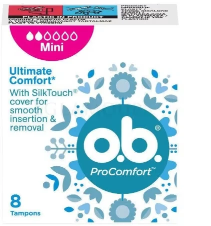 Tampony O.B. ProComfort Mini, 8 sztuk