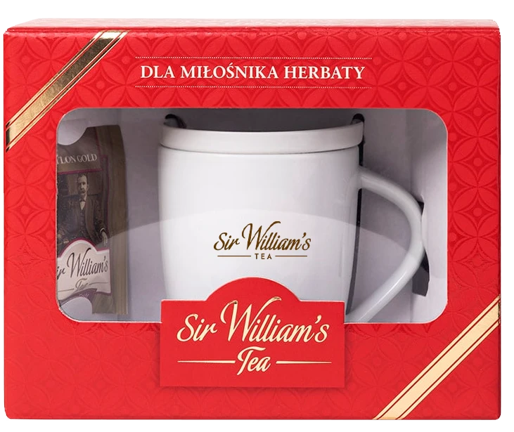 William's Tea, 12 smaków, 12 sztuk porcelanowy kubek