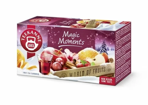 Herbata owocowa w torebkach Teekanne Magic Moments, 20 sztuk x 2.5g