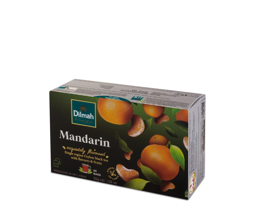 Herbata czarna aromatyzowana w torebkach Dilmah Mandarin, mandarynka, 20 sztuk x 1.5g