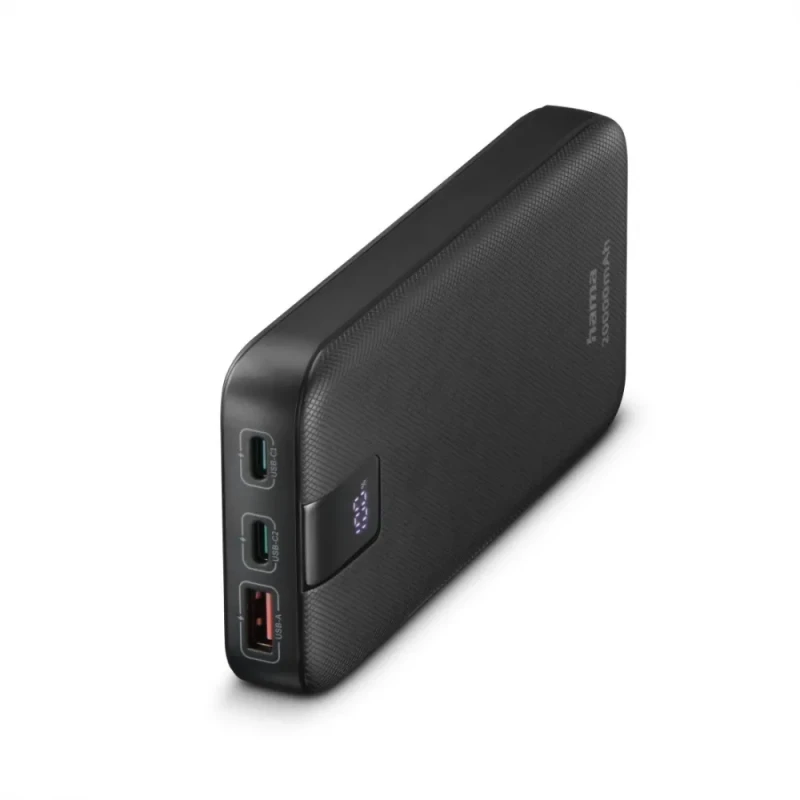 Powerbank Hama Power Pack PD 20, 20000 mAh, antracytowy