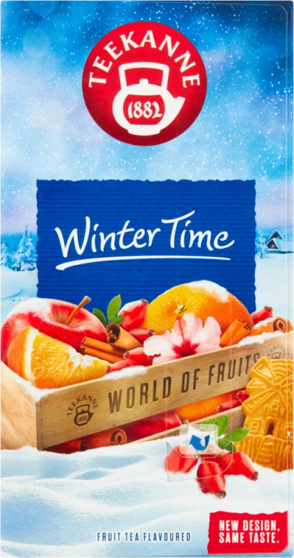 Herbata owocowa w kopertach Teekanne Winter Time, 20 sztuk x 2.5g