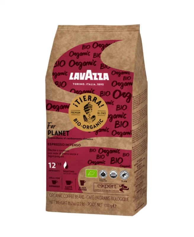 Kawa ziarnista Lavazza Tierra Expert Bio Organic, 1kg