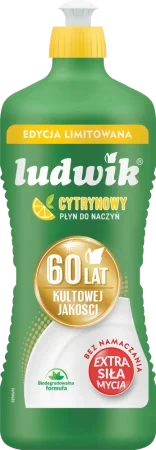 Płyn do naczyń Ludwik, cytrynowy, 925g