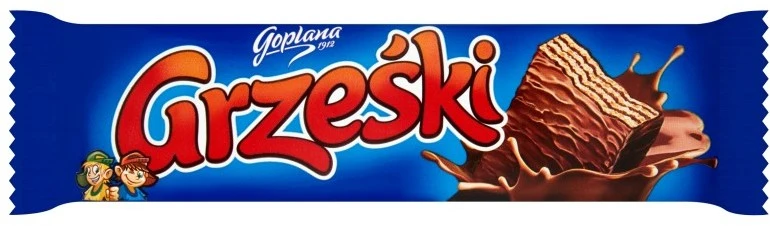 Wafel Goplana Grześki, w czekoladzie, 36g