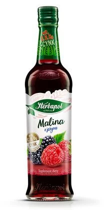 Syrop Herbapol, malina z jeżyną, 420ml