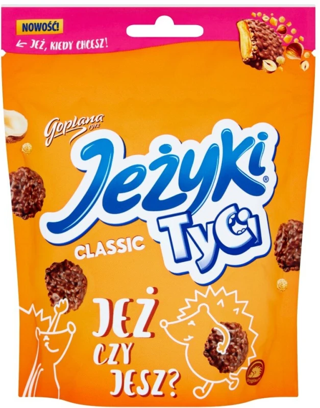 Ciastka Jeżyki Tyci Classic, 100g