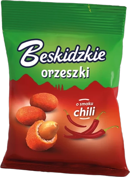 Orzeszki ziemne Beskidzkie, chili, 70g