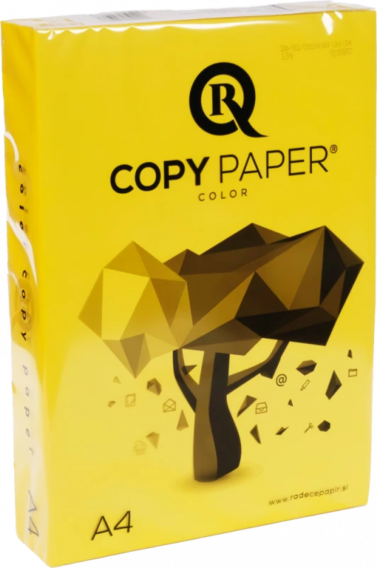 Papier kolorowy Emerson Copy Paper Color, A4, 80g/m2, 500 arkuszy, żółty