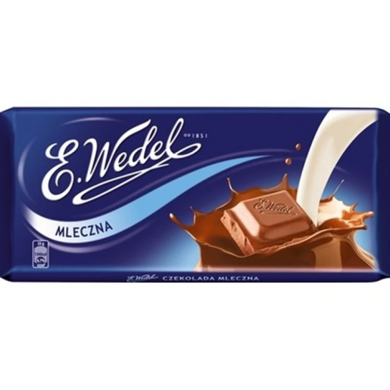 	 Czekolada mleczna Wedel, 90g