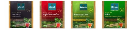 Zestaw herbat w kopertach Dilmah Christmas Tea Selection, 4 smaki, 40 sztuk x 2g