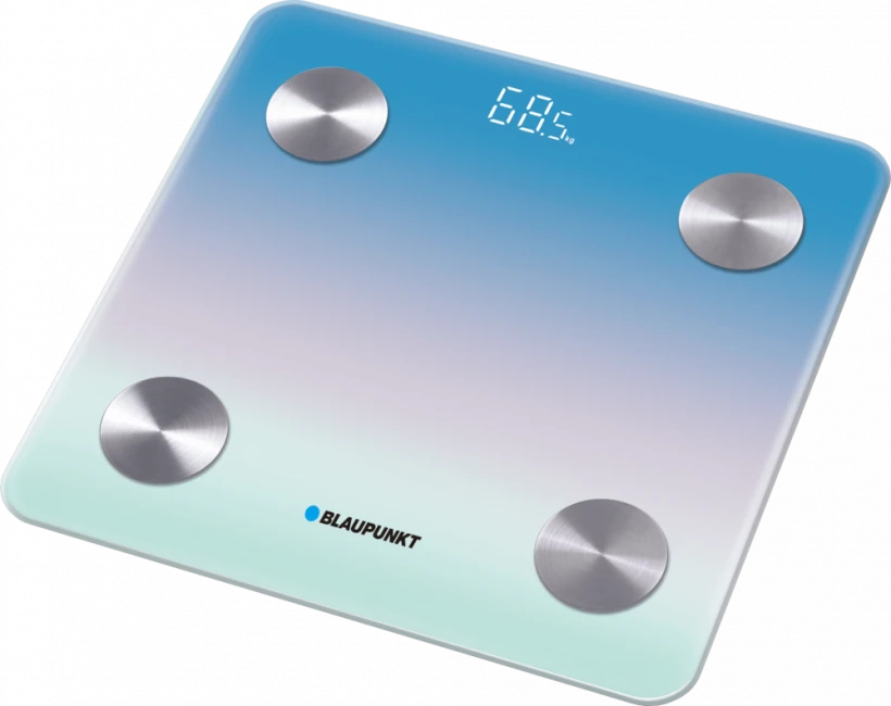 Waga personalna Blaupunkt BSM601BT, z Bluetooth, do 180kg, błękitny