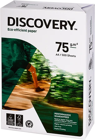 Papier do drukarki Discovery, A4, 75g/m2, 500 arkuszy, biały