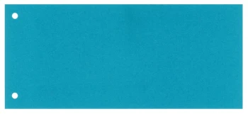 Przekładki kartonowe wąskie Esselte, 1/3 A4, 100 kart, niebieski