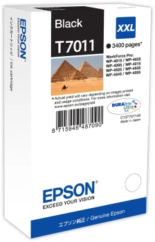 Tusz Epson T7011 (C13T7011), 3400 stron, black (czarny)