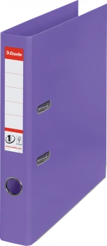 Segregator Esselte No.1 Power, A4, szerokość grzbietu 50mm, do 350 kartek, fioletowy