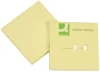 Karteczki samoprzylepne Q-Connect, 76x76mm, 100 karteczek, żółty pastelowy