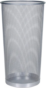 Stojak na parasole Q-Connect, metalowy, srebrny