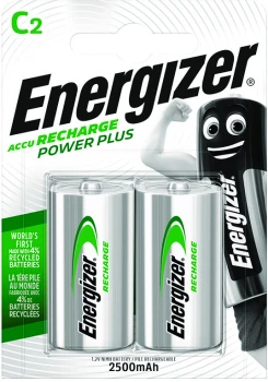 Akumulator Energizer, C HR14, 2500 mAh, 2 sztuki