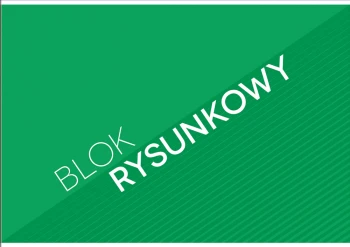 Blok rysunkowy Interdruk Economy, A3, 20 kartek, biały