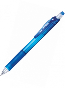 Ołówek automatyczny Energize Pentel PL105, 0.5mm, z gumką, niebieski