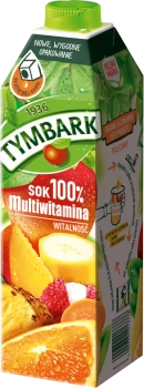 Sok multiwitamina Tymbark, karton, 1l