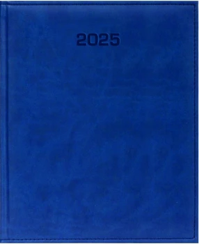 Kalendarz książkowy 2025, Udziałowiec, Vivella, A4, tygodniowy, 72 kartki, granatowy