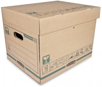 Pudło archiwizacyjne Fellowes Bankers Box Extra Strong średnie, 428x312x338mm, brązowy