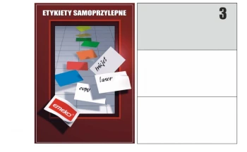 Etykiety uniwersalne Emeko, 210x99mm, 100 arkuszy, biały