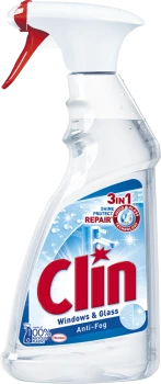 Płyn do mycia szyb Clin Anti-Fog, z rozpylaczem, 500ml