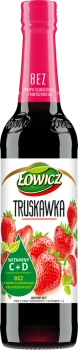 Syrop Łowicz, truskawkowy, 400ml