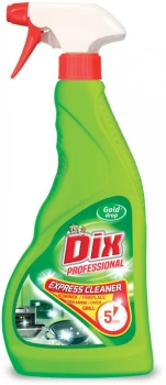 Płyn do czyszczenia kuchenek kominka grilla Dix Professional Gold Drop, z rozpylaczem, 0.5l